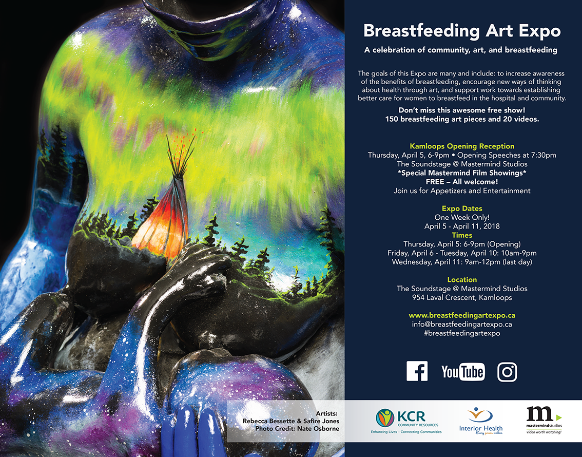 Breastfeeding Art Expo - Event Poster - Kamloops